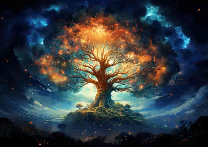 Tree Of Life Elegance In Motion | Canvas