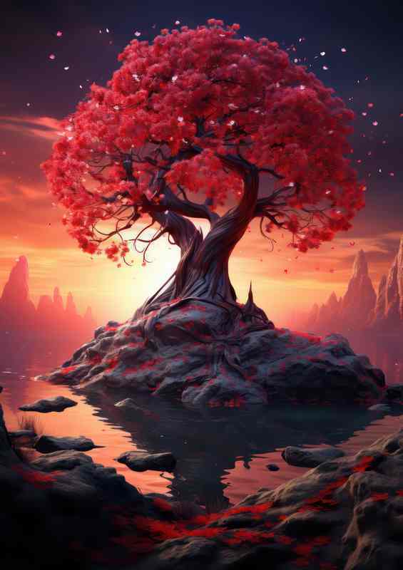 Crimson Dreams | Metal Poster