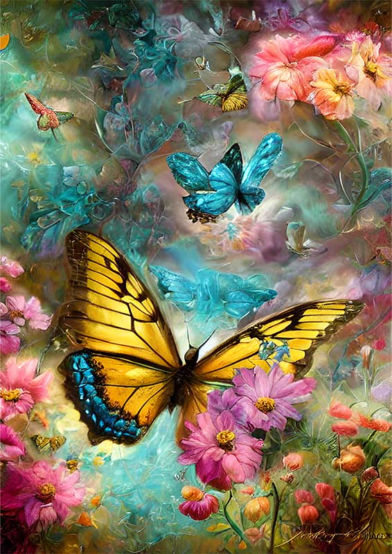 Butterfly Bliss | Di-Bond
