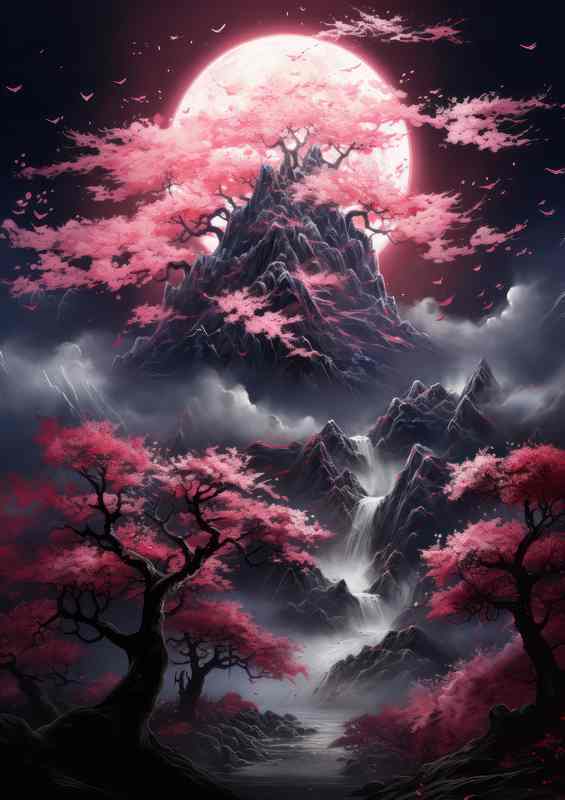 Realms of Pink | Metal Poster