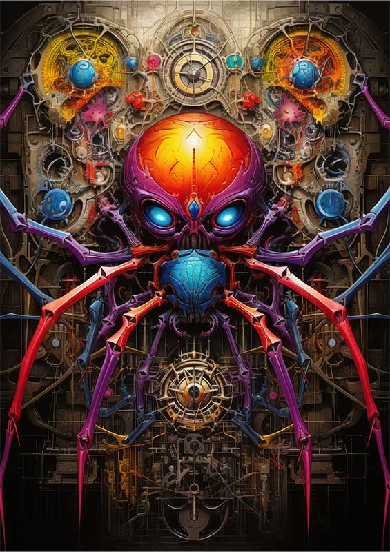 Spider In All Its Glory | Poster