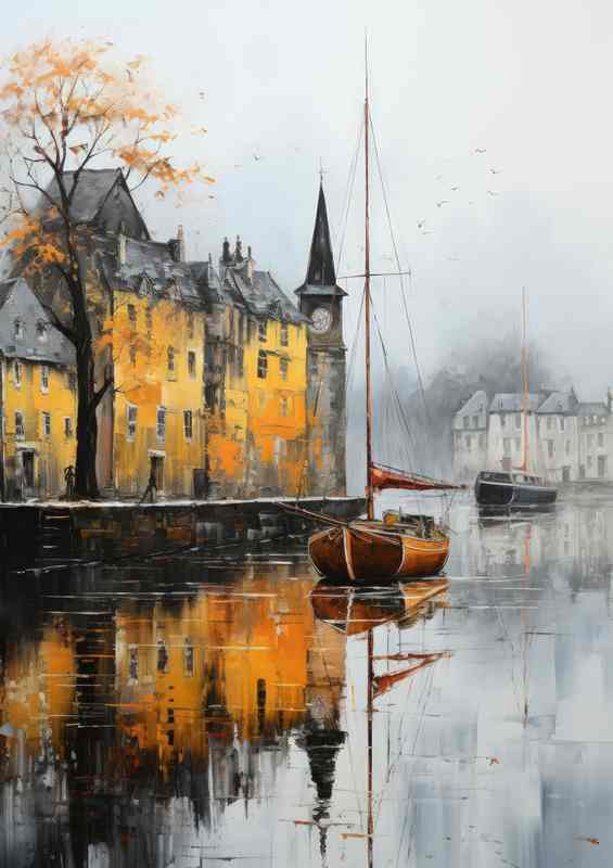 Harbour Reflections of Life | Di-Bond