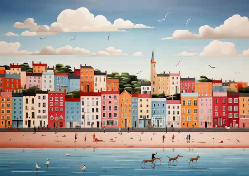 A Day At The Seaside | Canvas
