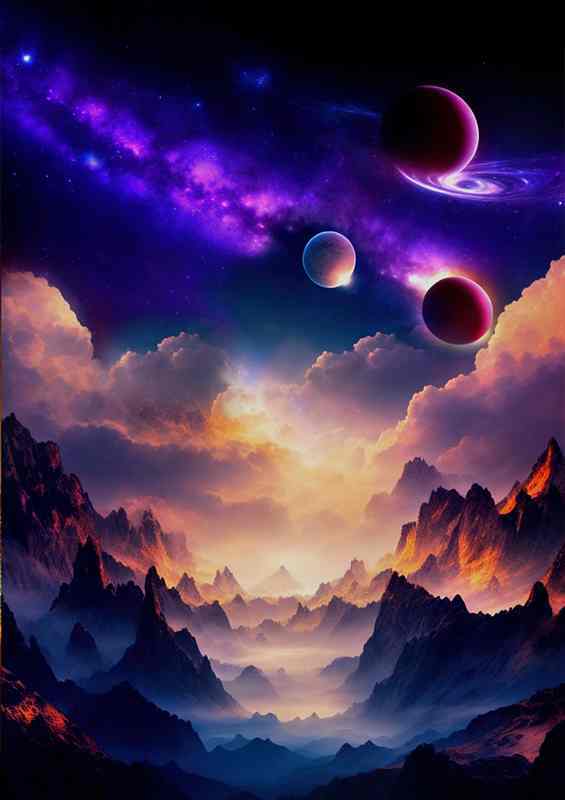 Celestial Symphonies Experience in space | Canvas