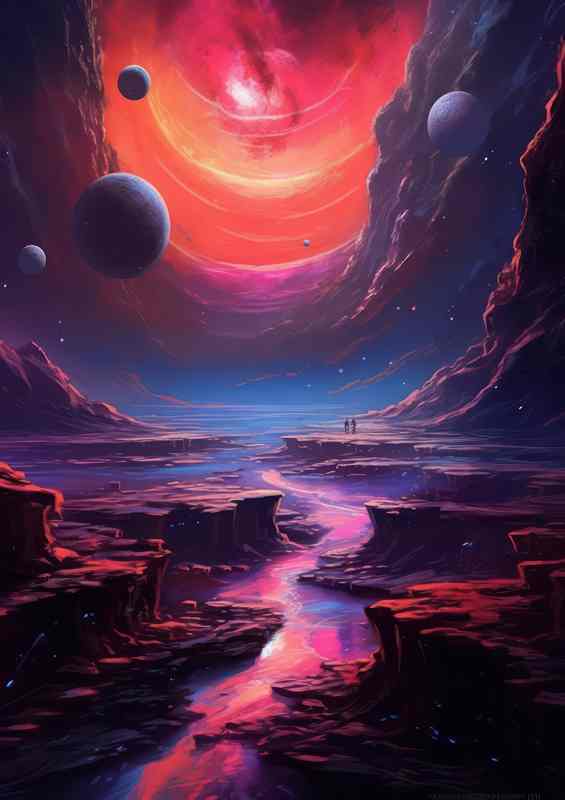 Ethereal Expanse Into The Universe | Di-Bond