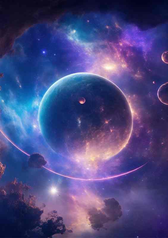 Expansive space scene | Di-Bond