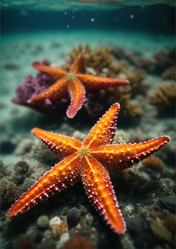 StarFish King Of The Show | Canvas