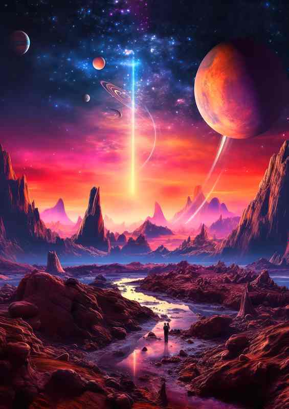 Nebulas Nook From Another World | Canvas