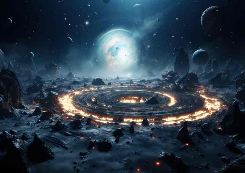 Otherworldly Space Art Unique Cosmos | Poster
