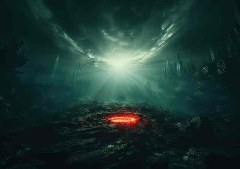 Stylish Galactic Design Modern Space | Canvas