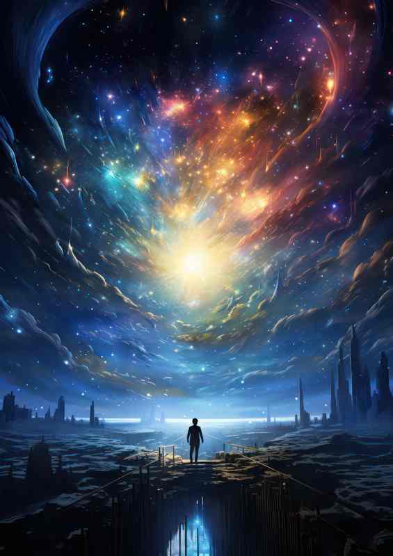 Breathtaking Celestial Art Stunning Astrological | Poster
