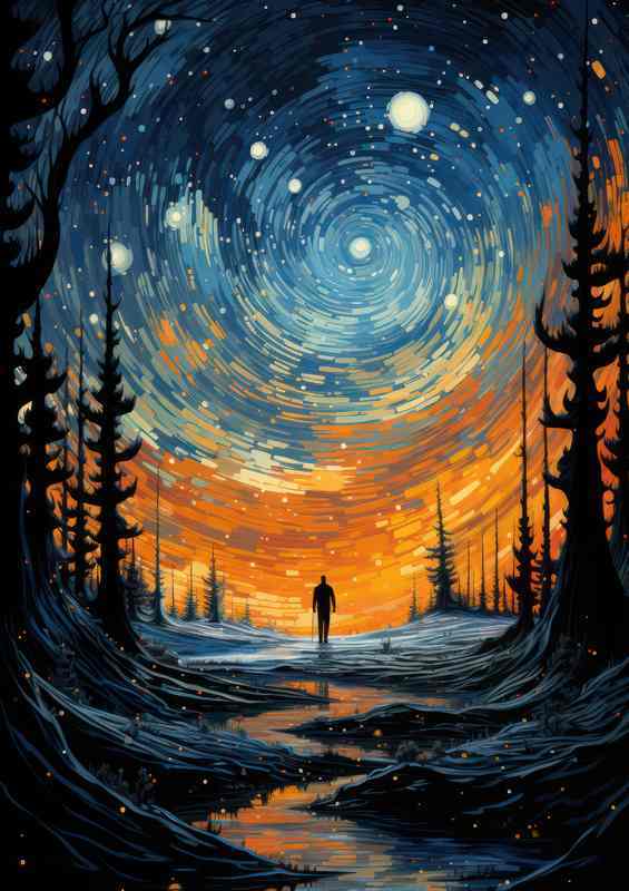 Enchanting Galaxy Visions Magical Universe | Poster