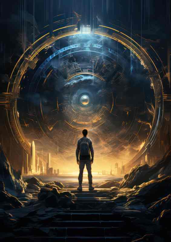 Orbital Wanderer Astronauts Journey through the Cosmos | Canvas