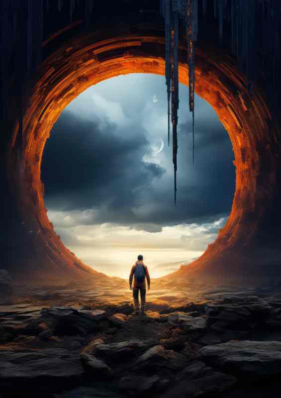 Space Odyssey Captivating Galaxy | Canvas