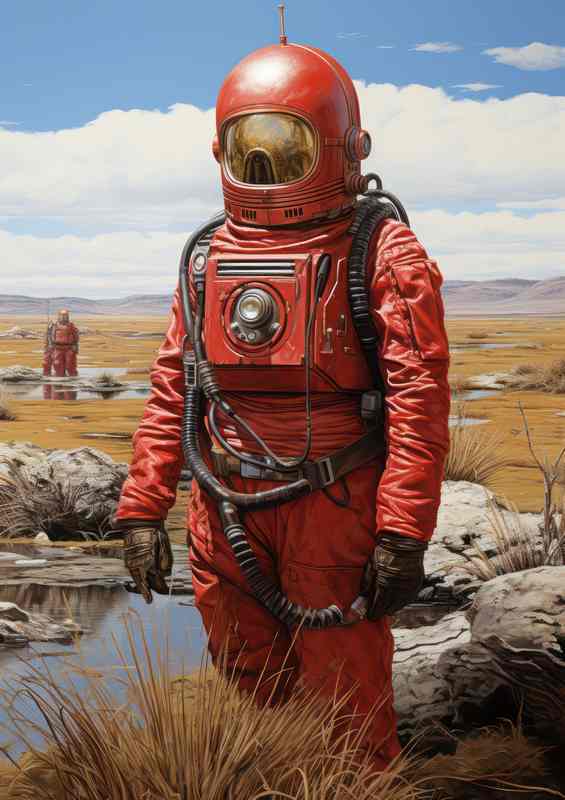 Space Odyssey Mans Venture into the Unknown | Canvas