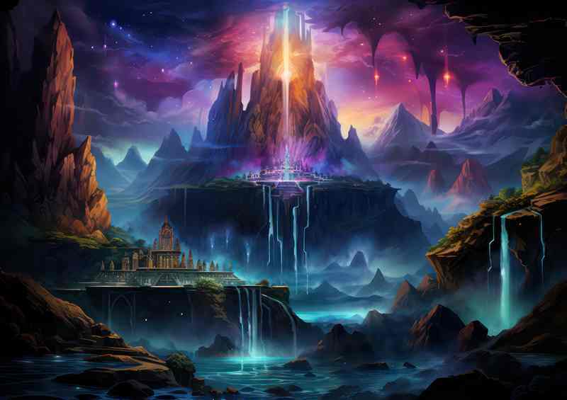 Mystical Space Visions Ethereal Cosmos | Di-Bond