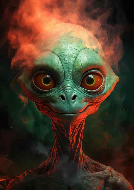 Alien Chronicles Tales of Extraterrestrial Encounters | Metal Poster