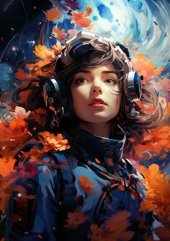 Astral Explorer Astronaut’s Journey to New Frontiers | Canvas