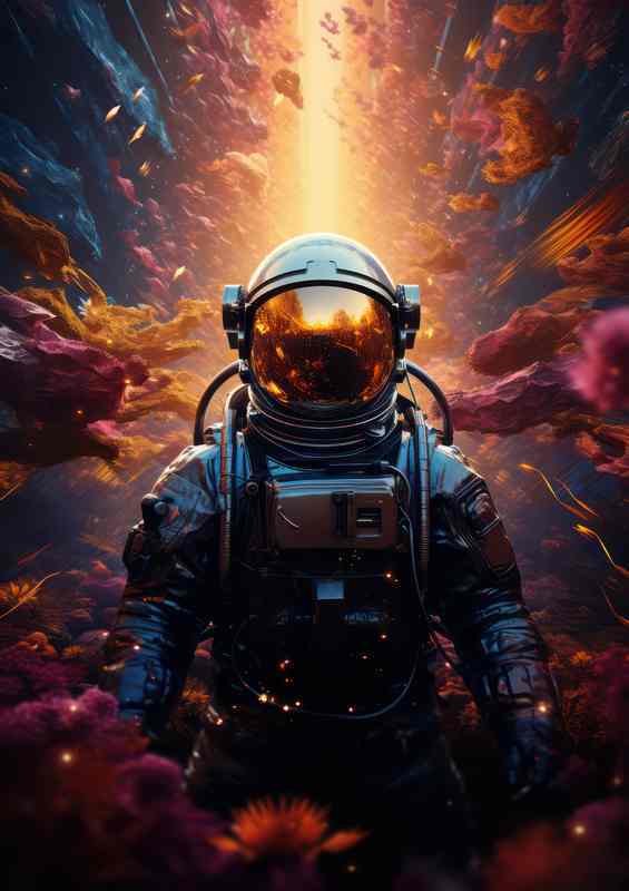 Astronauts Adventure in Space Full Colour Blast | Di-Bond
