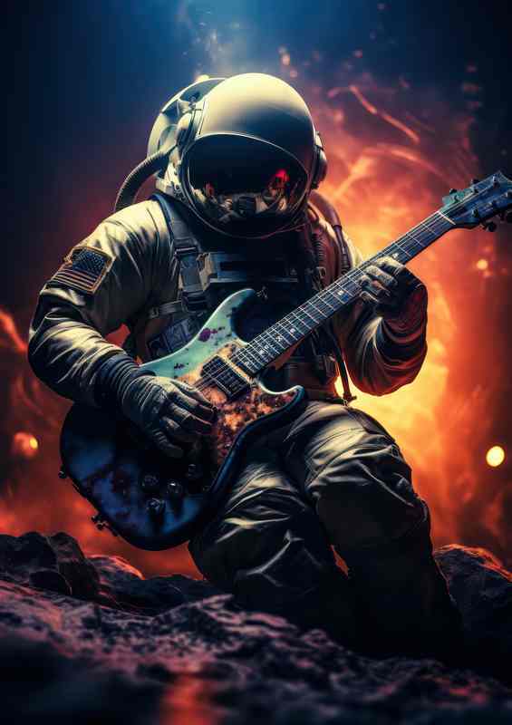 Astronauts Exploration of the guitar in space | Di-Bond