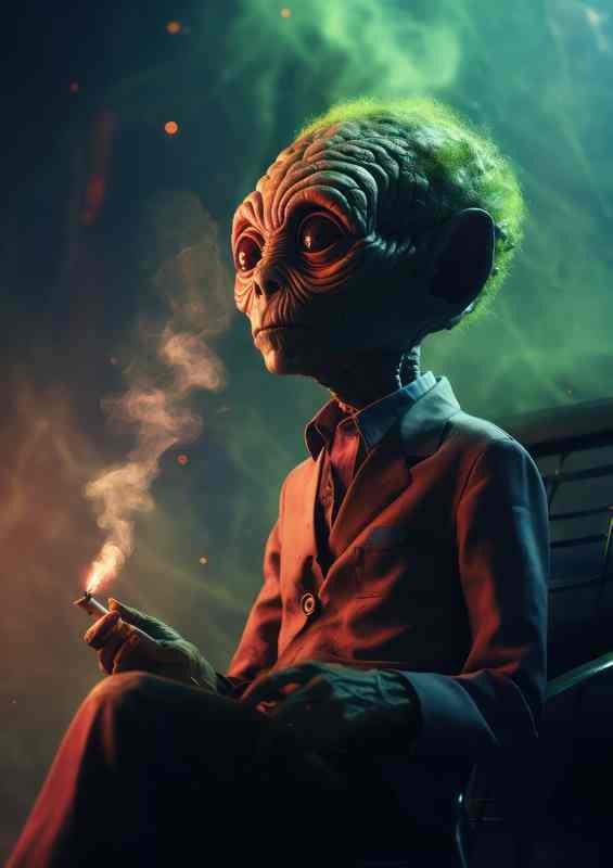 Cosmic Intruders Insights into Alien Encounters | Di-Bond