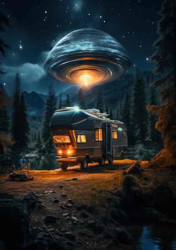 Cosmic Visitors Unearthing UFO Secrets | Poster