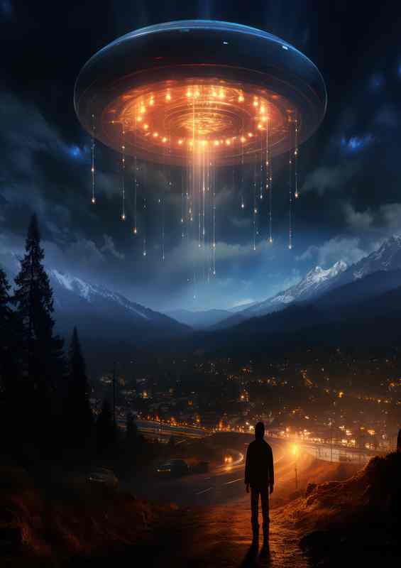 Extraterrestrial Mysteries UFO Sightings Explored | Poster