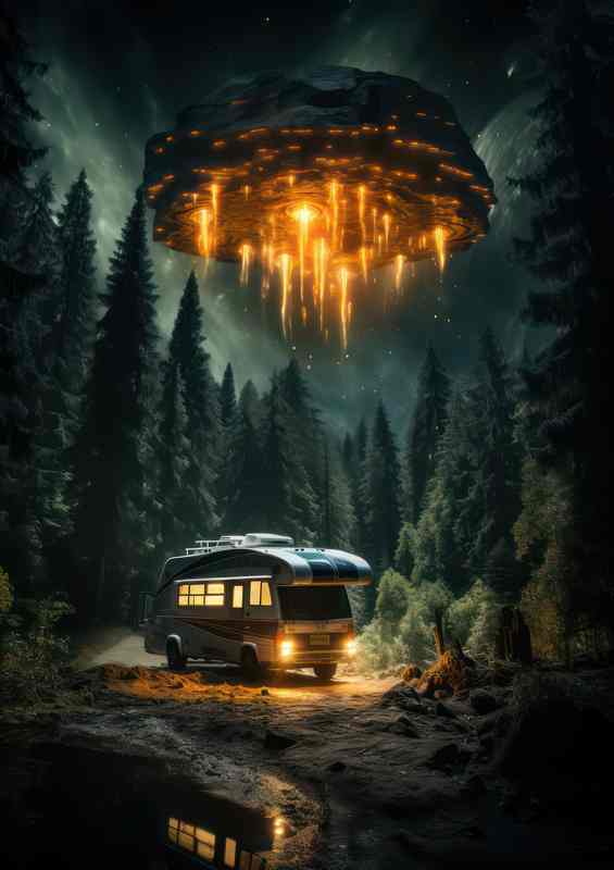 Flying Object Phenomena UFO Sightings Unveiled | Poster