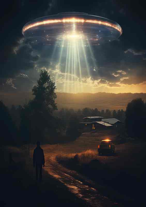 Flying Saucer Mysteries UFO Sightings Explored | Poster