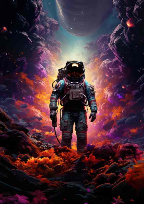 Galactic Explorer Astronauts Journey to New Frontiers | Canvas