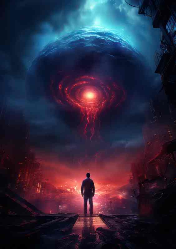 Interstellar Mysteries Probing UFO Sightings | Metal Poster