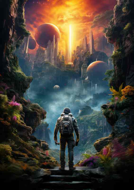 Interstellar Ventures Exploring the Unknown Cosmos | Di-Bond