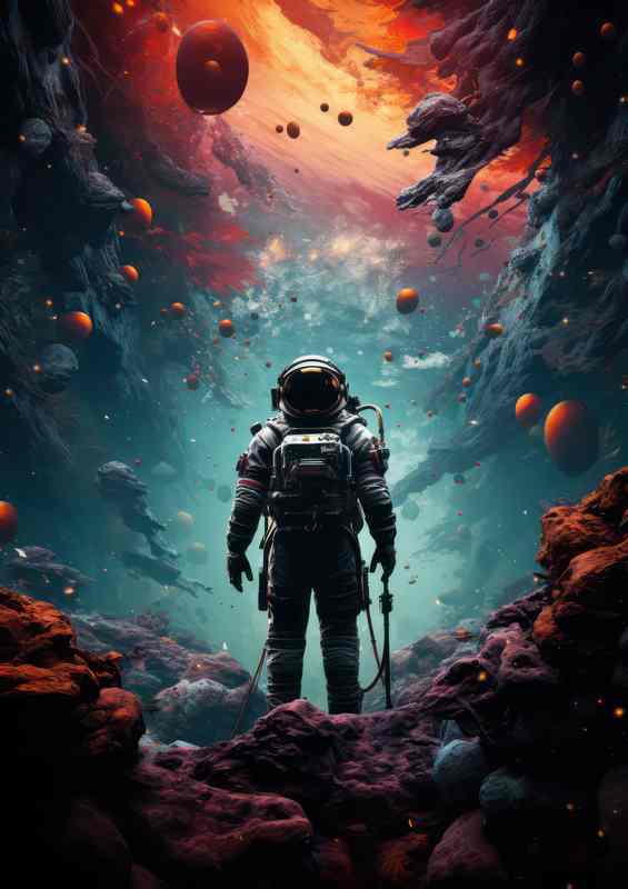 Mans Journey to the Universe | Canvas