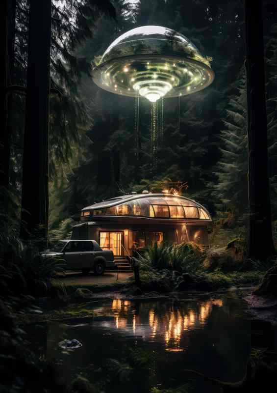 Otherworldly Intruders Investigating UFO Appearances | Di-Bond
