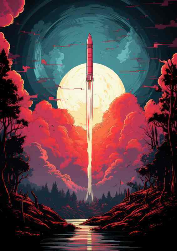 Rocket Odyssey Spectacular Journeys into Space | Canvas