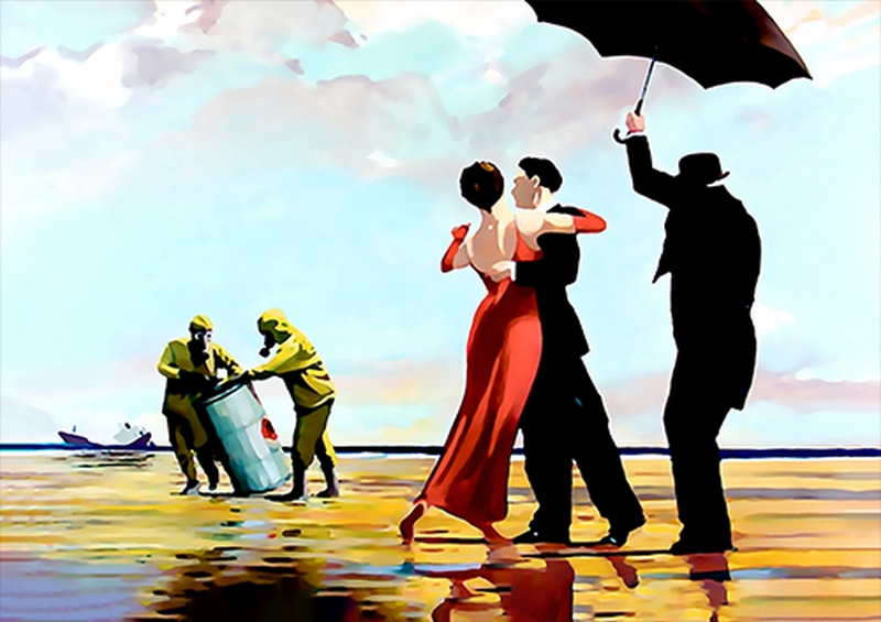 Toxic waste dance | Di-Bond