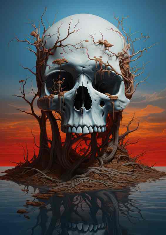 Cryptic Cranium Skulls in Folklore | Di-Bond