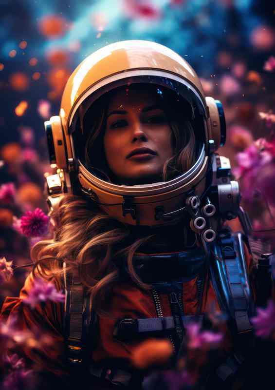 Stellar Sojourn Astronauts Adventure in Space | Di-Bond