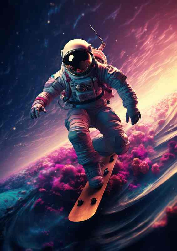 The Pursuit of Outer Space Discoveries sky surfing | Di-Bond