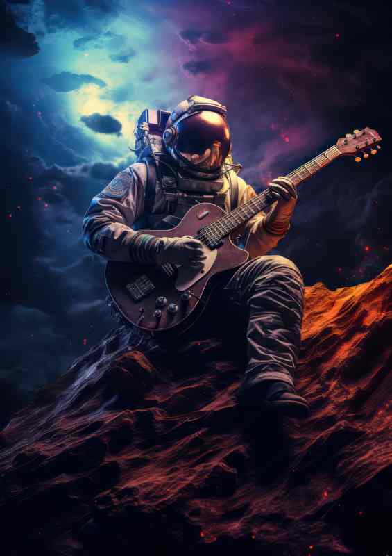 The Space Odyssey Humanitys Journey to the Stars | Metal Poster