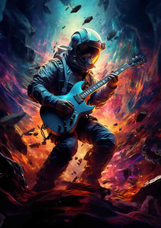 To the Stars and Beyond rock and roll | Metal Poster