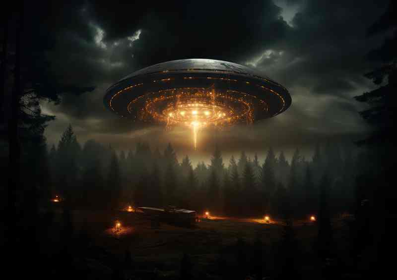 Beyond the Atmosphere Investigating UFO Mysteries | Di-Bond