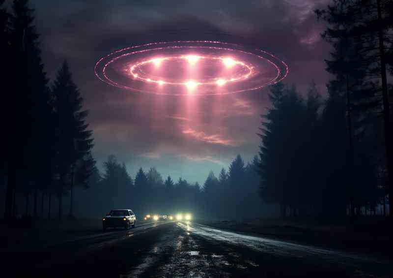 Galactic Intruders Examining UFO Appearances | Poster