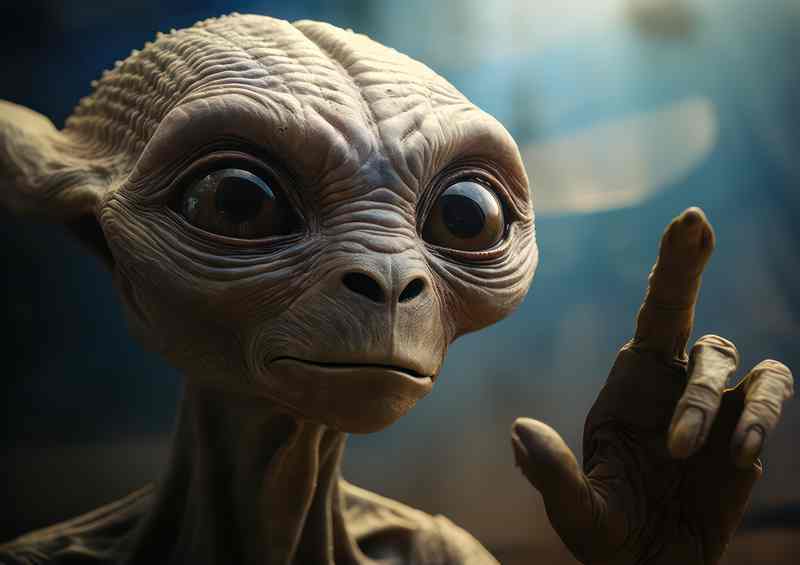 Mysteries of the Cosmos Alien Encounters Explored | Metal Poster