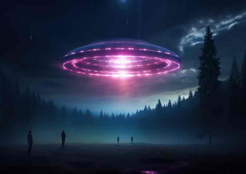 The Progression of Space Exploration ufo | Canvas