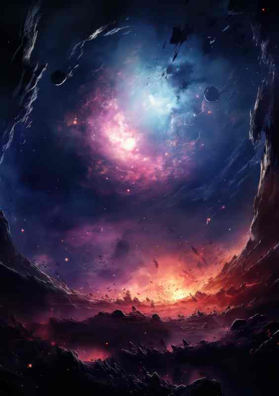 Infinite Canvas Painting the Sky with Nebulae | Di-Bond