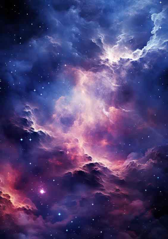 Nebulous Dreams Envisioning Cosmic Clouds | Di-Bond