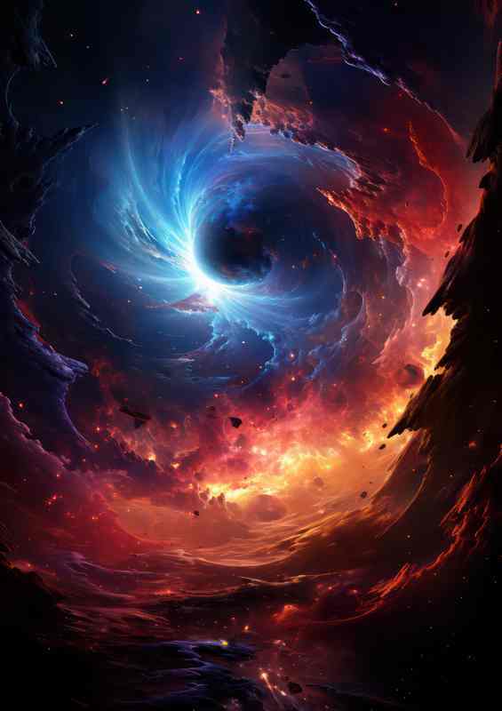 The Birthplace of Stars Inside Gorgeous Nebula | Metal Poster