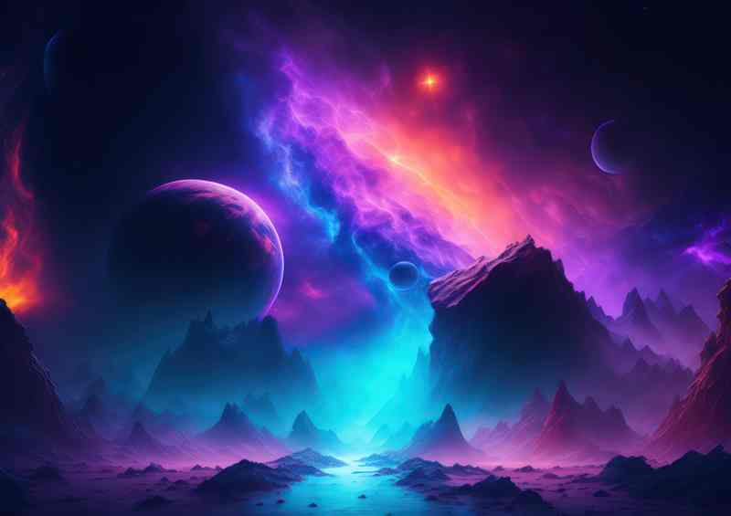 Colorful Cosmos The Diverse Palette of Nebula | Di-Bond