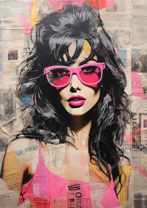 Vivid Visuals Unraveling the Pop Art Phenomenon | Metal Poster